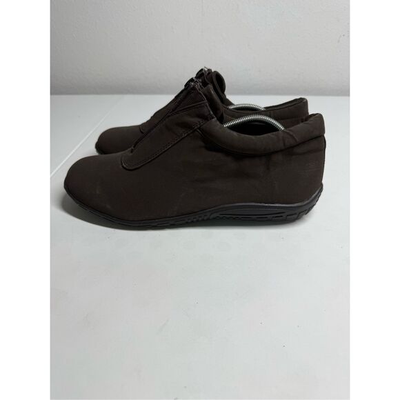 VALLEY LANE Womens  Zip-front Booty / Brown Size 10 - Picture 3 of 12